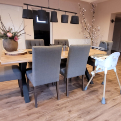 Gezellig dineren met familie of vrienden.